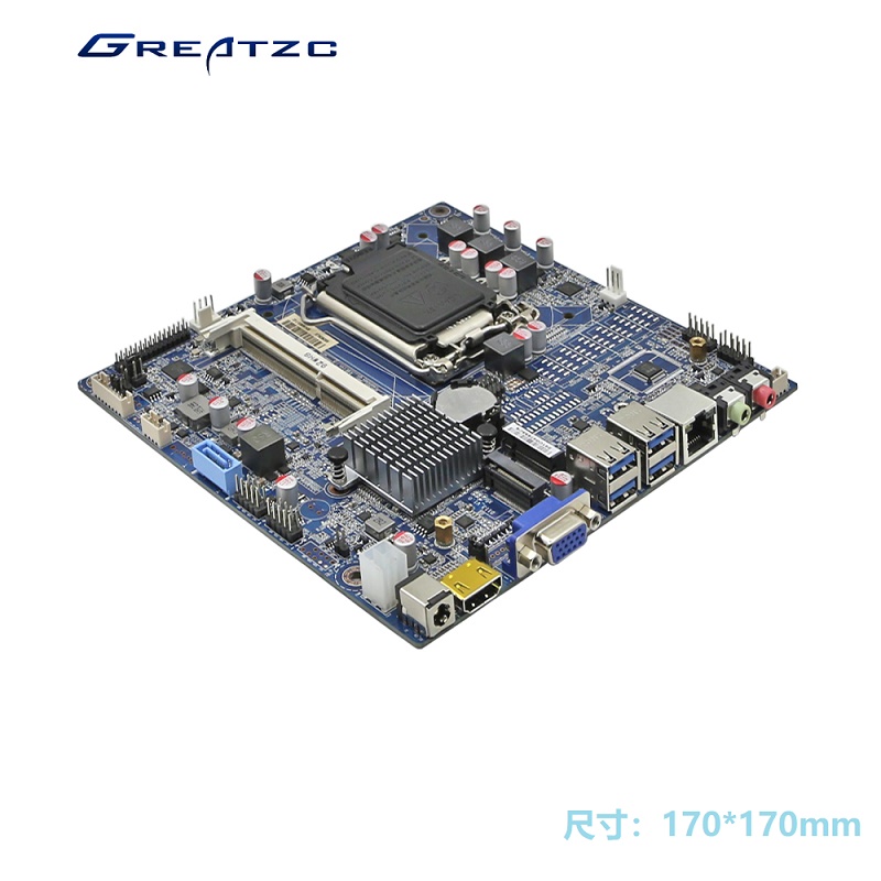 Mini ITX一體機(jī)主板 迷你PC主板 INTEL H310芯片組 支持9、8、7、6代CPU